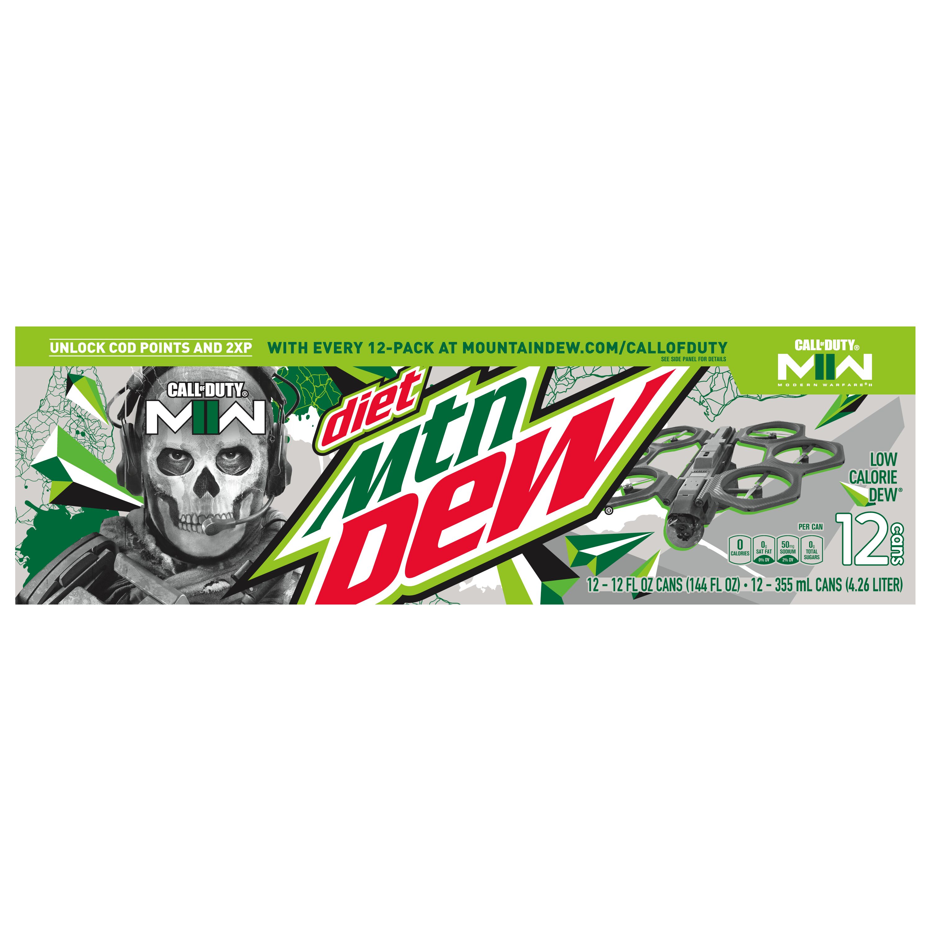 Diet Mountain Dew, Low Calorie DEW