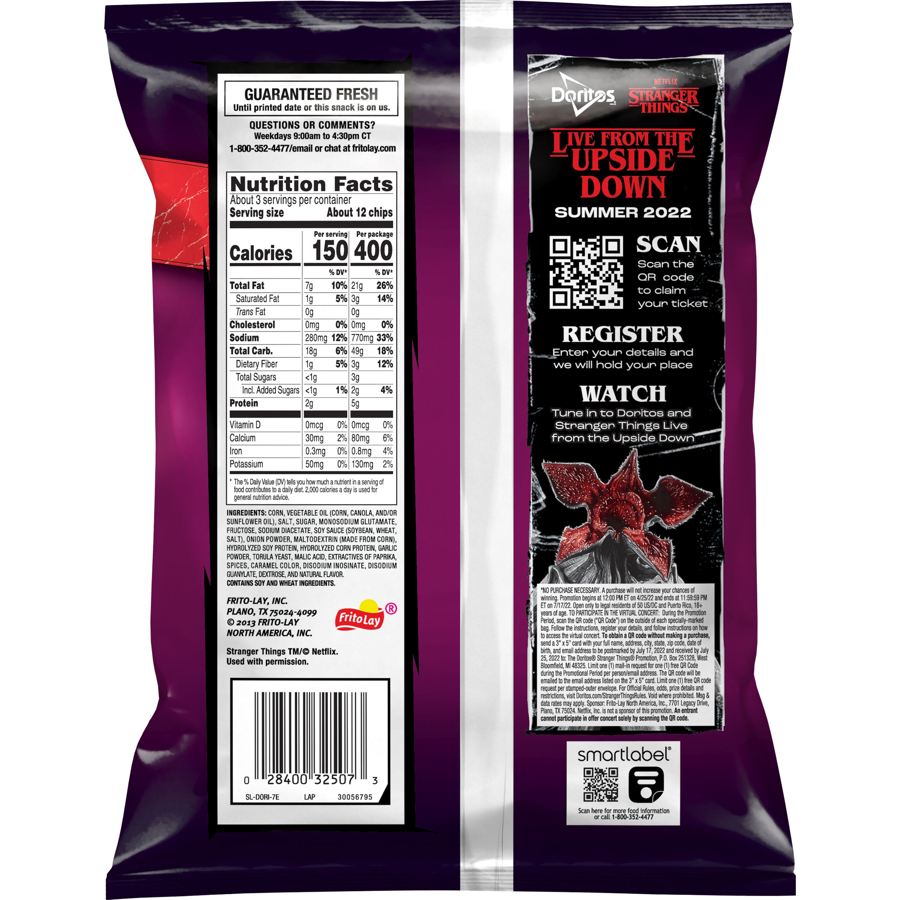 Doritos, Spicy Sweet Chili Flavored, Tortilla Chips thumbnail