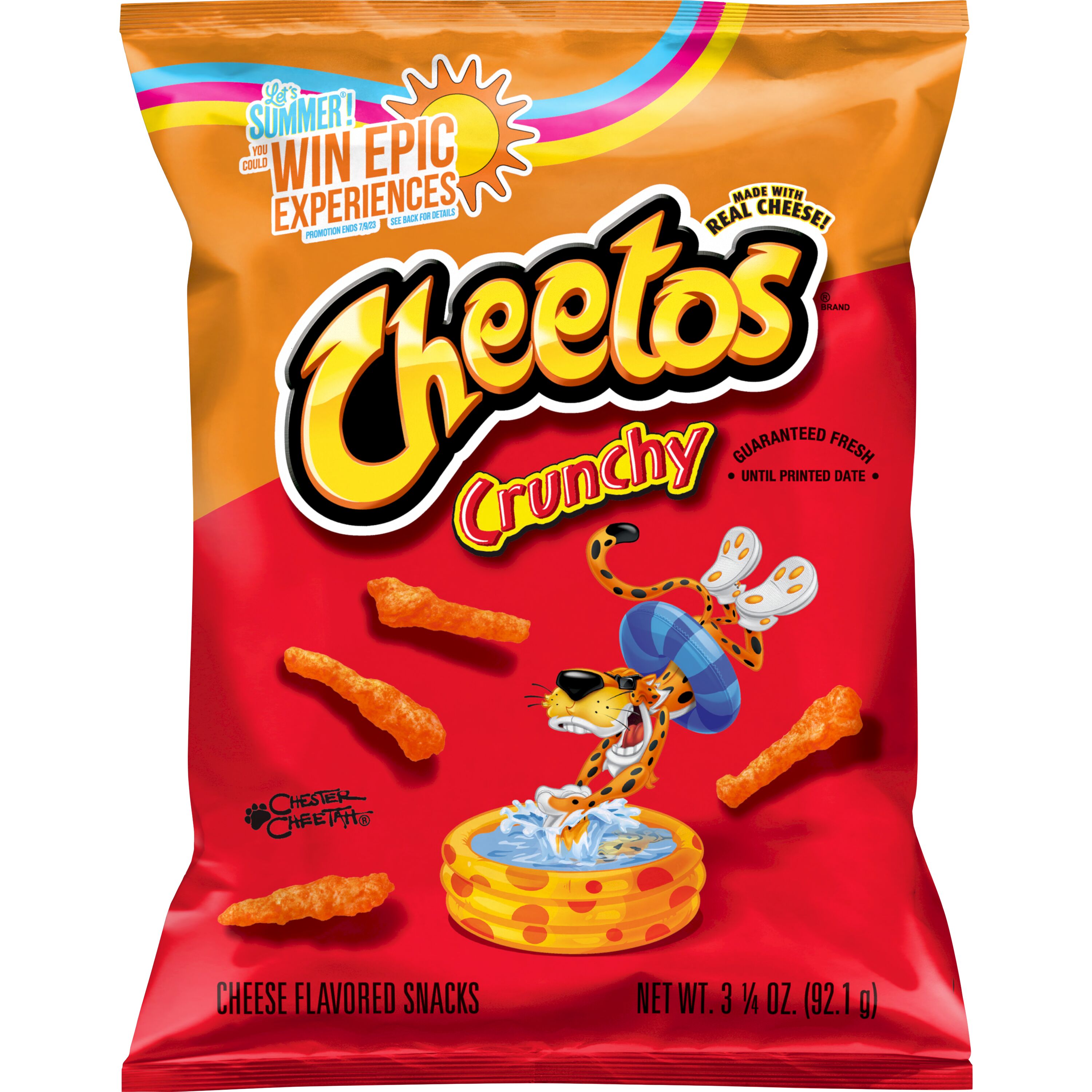 Cheetos, Crunchy, Cheese Flavored Snacks