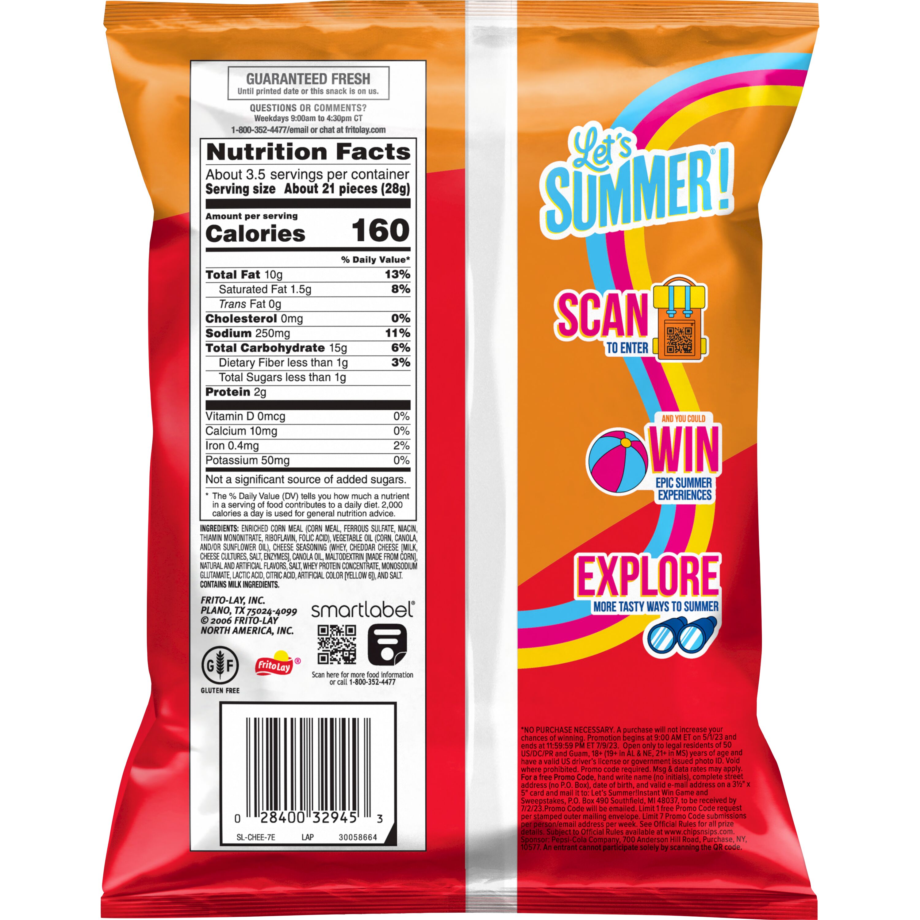 Cheetos, Crunchy, Cheese Flavored Snacks thumbnail