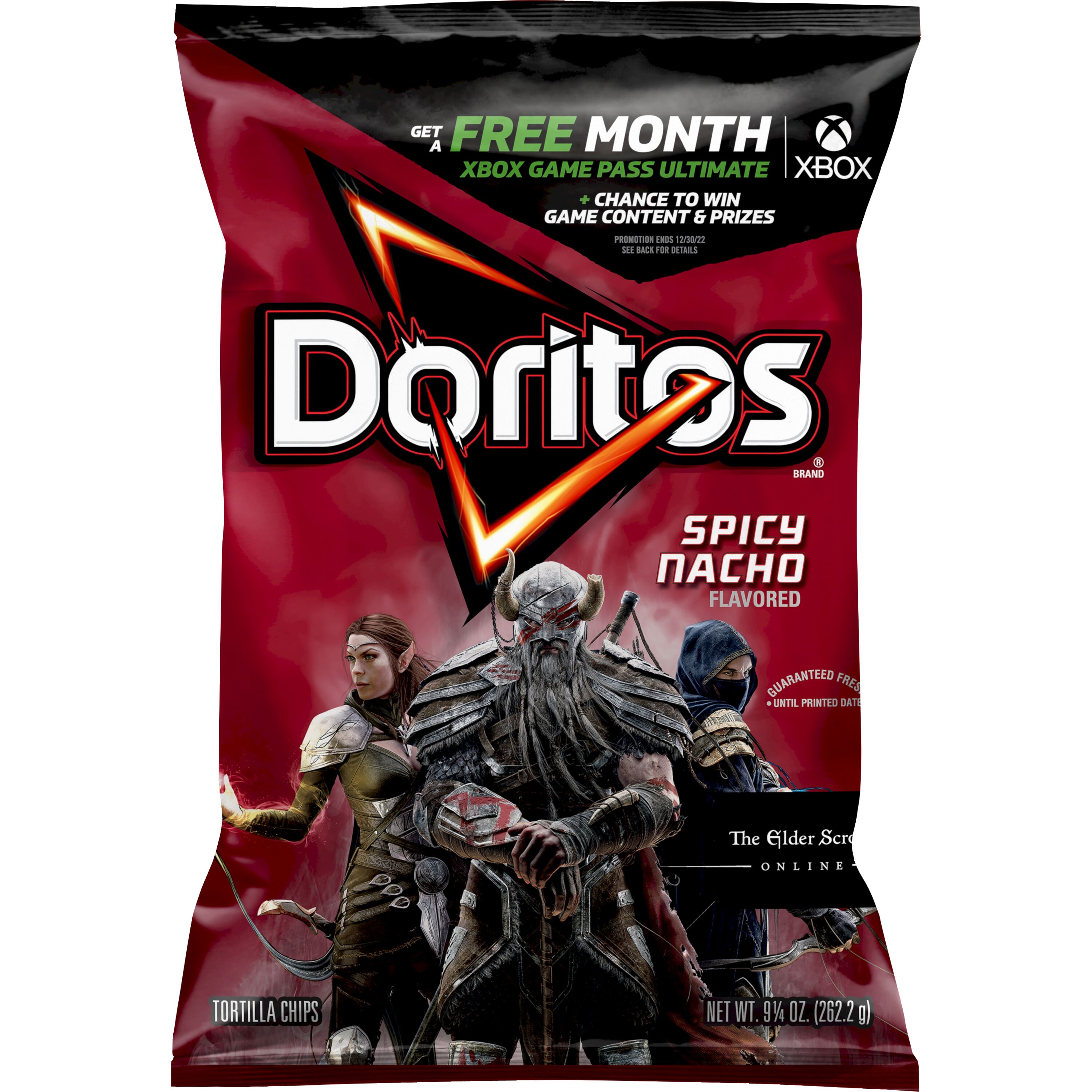 Doritos, Spicy Nacho Flavored, Tortilla Chips