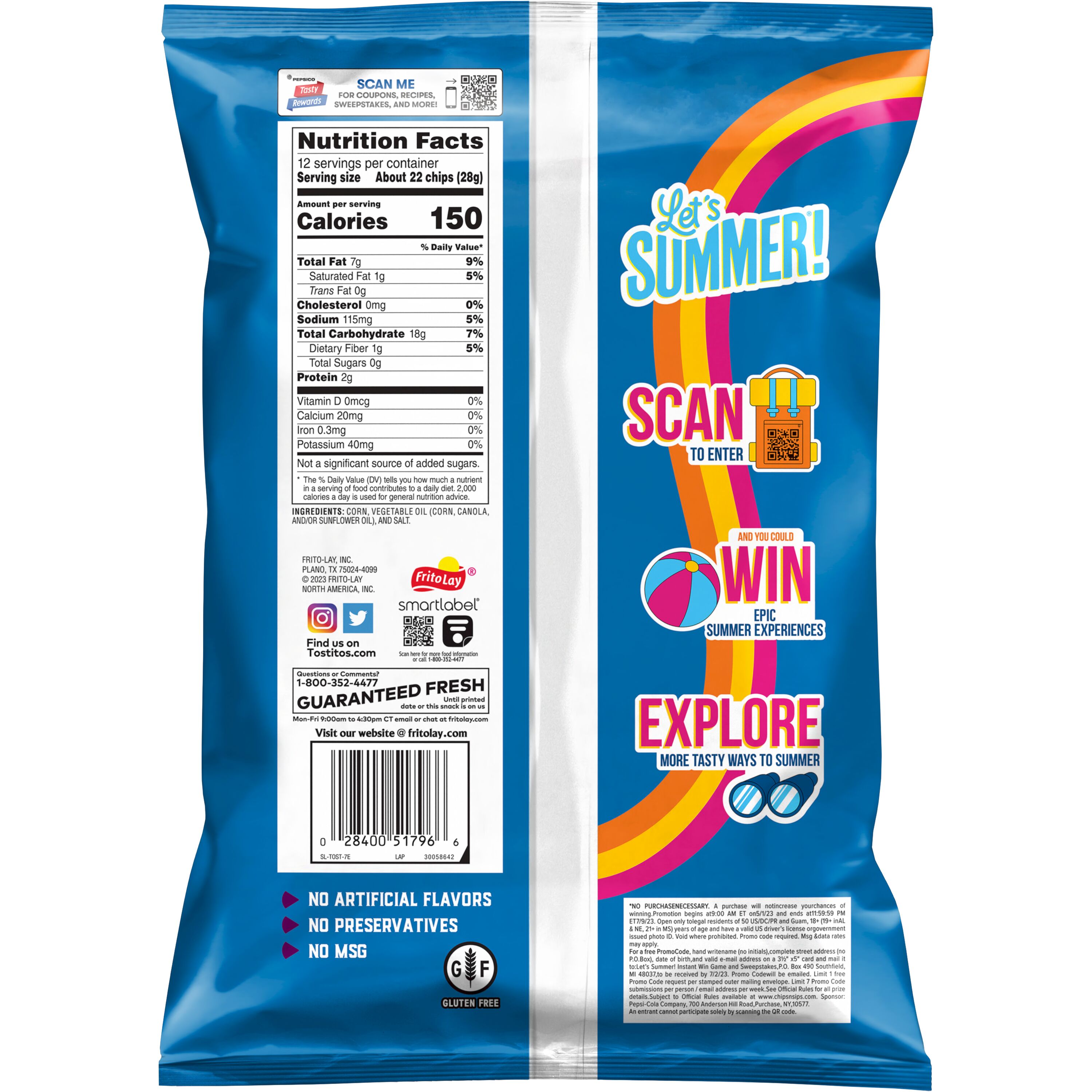 Tostitos, Bite Size Rounds, Tortilla Chips thumbnail