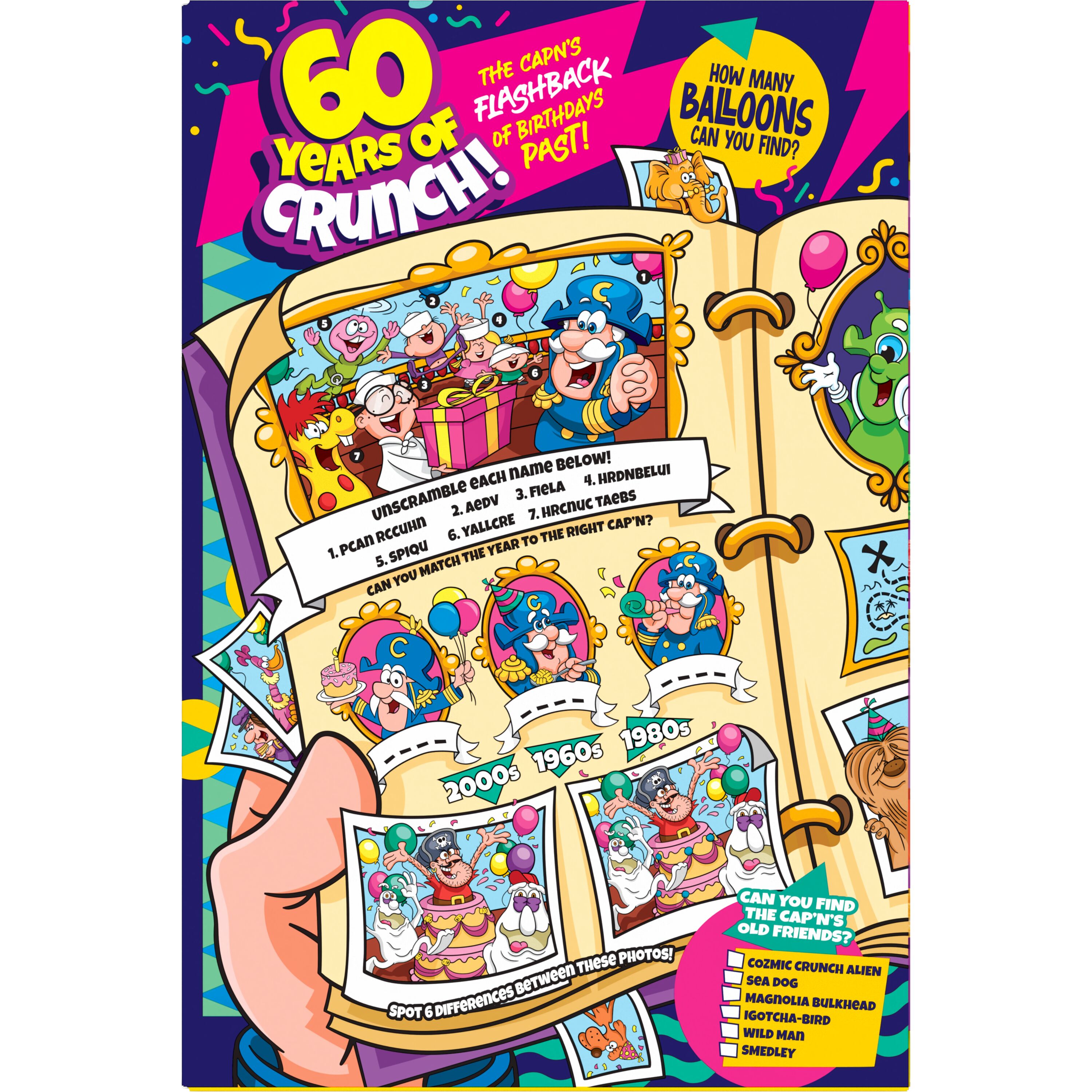 Cap'n Crunch's, Crunch Berries Naturally & Artificially Flavored, Sweetened Corn & Oat Cereal thumbnail