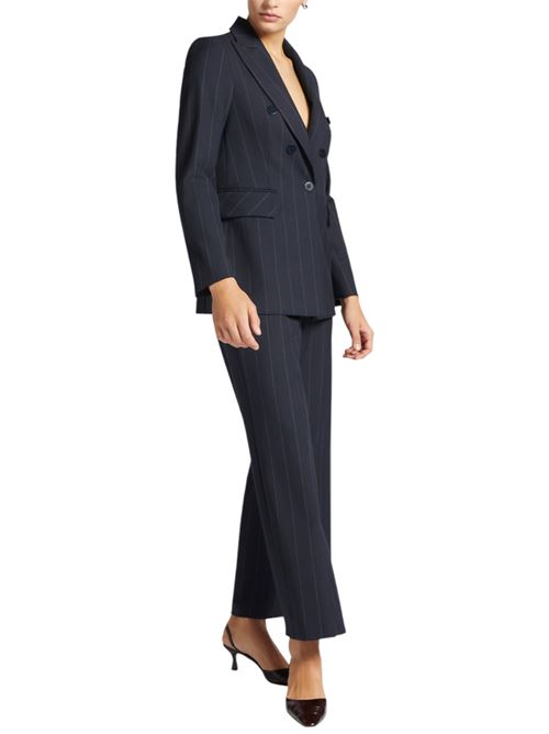 blazer gessato ELENA MIRO | Q098P000026N42