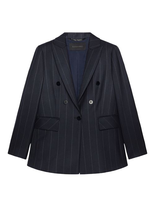blazer gessato ELENA MIRO | Q098P000026N42