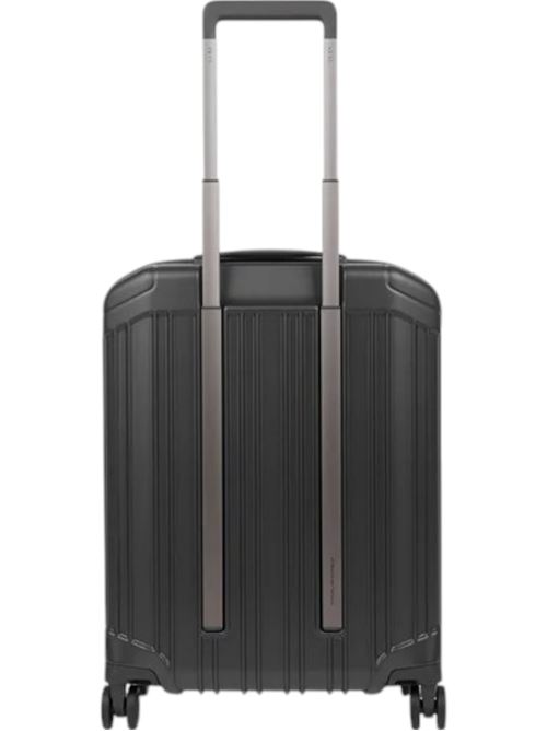 Trolley cabina rigido ultra slim a quattro ruote PIQUADRO | BV4425PQLNERO OPACO