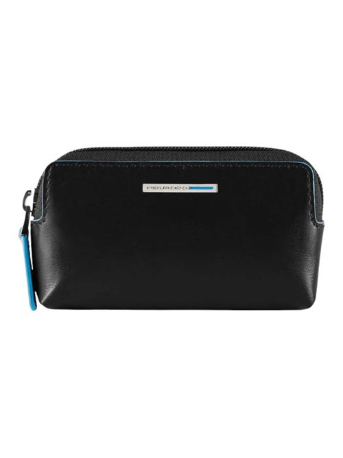 Astuccio portachiavi con due anelle PIQUADRO | PC4216B2NERO