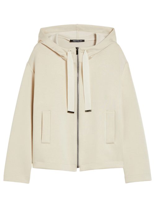 Felpa con zip e cappuccio rosta PENNYBLACK | 25219260165