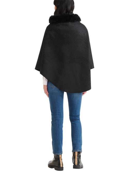 Poncho con collo in ecopelliccia ALVIERO MARTINI | P088/17700001