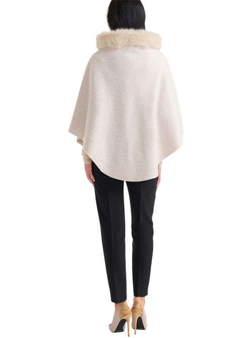 Poncho con collo in ecopelliccia ALVIERO MARTINI | P088/17700948
