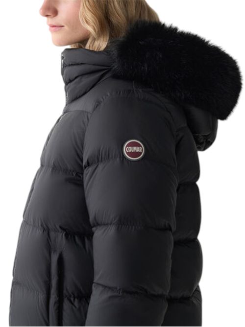 Piumino collo alto e pelliccia sintetica COLMAR | 2216E-2YO99