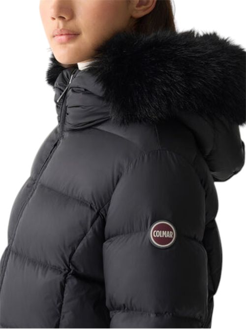 Piumino lungo con pelliccia sintetica COLMAR | 2221E-2YO99