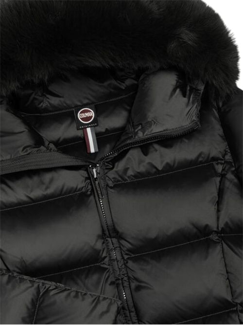 Piumino lungo con pelliccia sintetica COLMAR | 2221E-2YO99