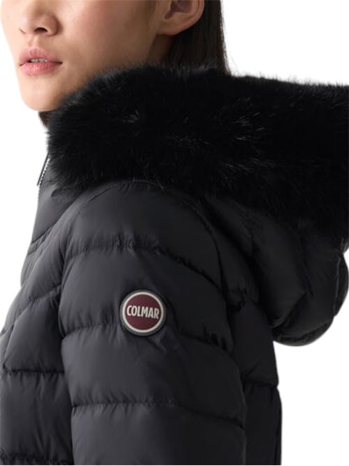Piumino a trapezio con pelliccia COLMAR | 2233E-2YO99