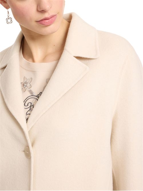 Cappotto sartoriale in tessuto double ELENA MIRO | 8134P000044N02