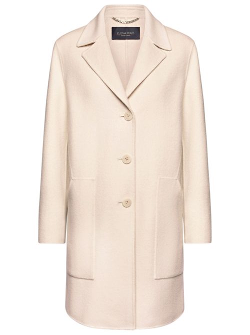 Cappotto sartoriale in tessuto double ELENA MIRO | 8134P000044N02