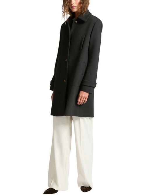 Cappotto in tessuto scuba con colletto ELENA MIRO | 8142P000052N33