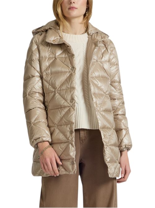 Piumino trapuntato con cappuccio ELENA MIRO | F895P000151N02