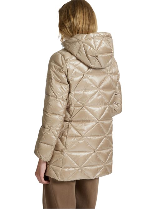 Piumino trapuntato con cappuccio ELENA MIRO | F895P000151N02