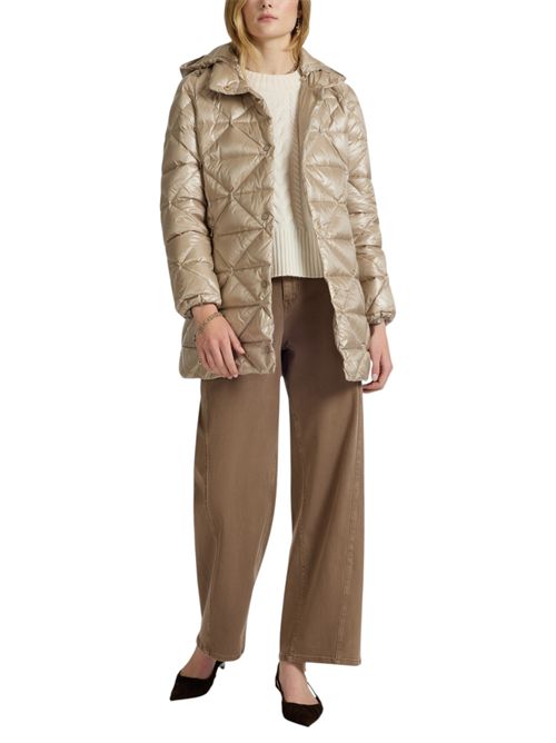 Piumino trapuntato con cappuccio ELENA MIRO | F895P000151N02