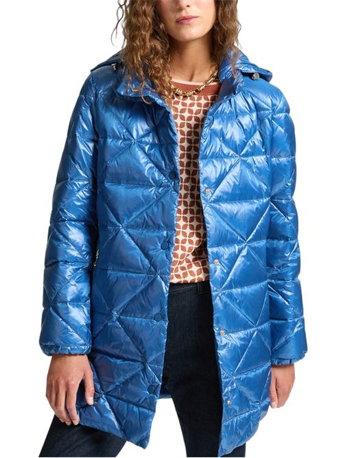 Piumino trapuntato con cappuccio ELENA MIRO | F895P000151N24