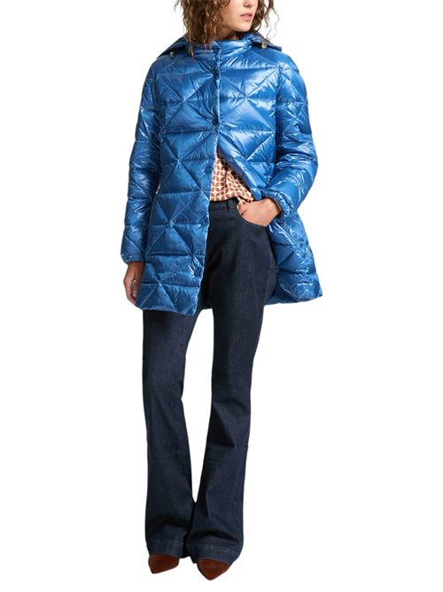 Piumino trapuntato con cappuccio ELENA MIRO | F895P000151N24