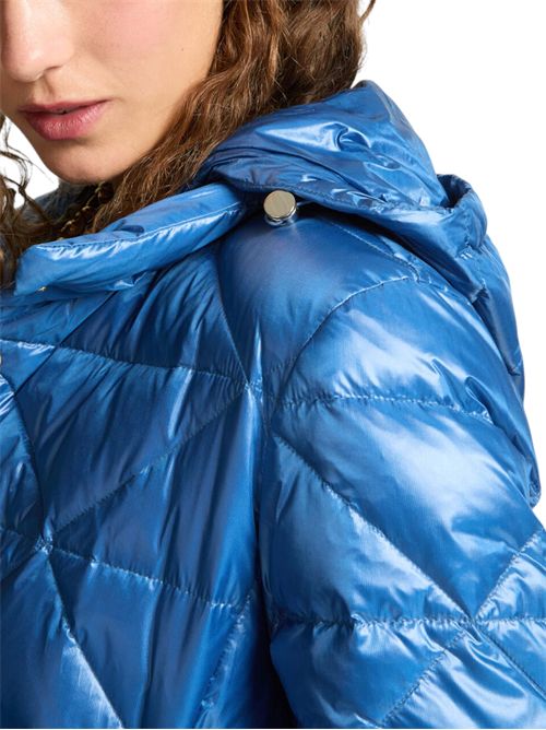 Piumino trapuntato con cappuccio ELENA MIRO | F895P000151N24