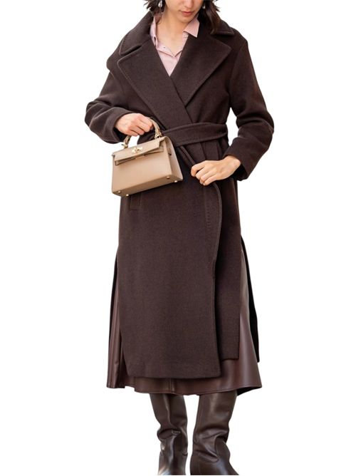 Cappotto in panno doppio cadmio EMME MARELLA | 2525016032003