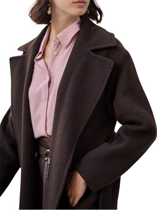 Cappotto in panno doppio cadmio EMME MARELLA | 2525016032003