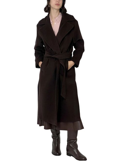 Cappotto in panno doppio cadmio EMME MARELLA | 2525016032003