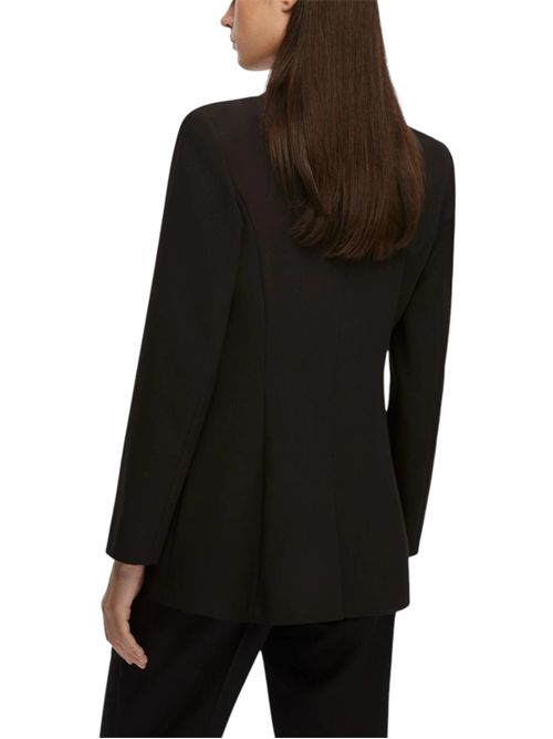 Blazer monopetto con scollo in raso sonni EMME MARELLA | 2525046092008