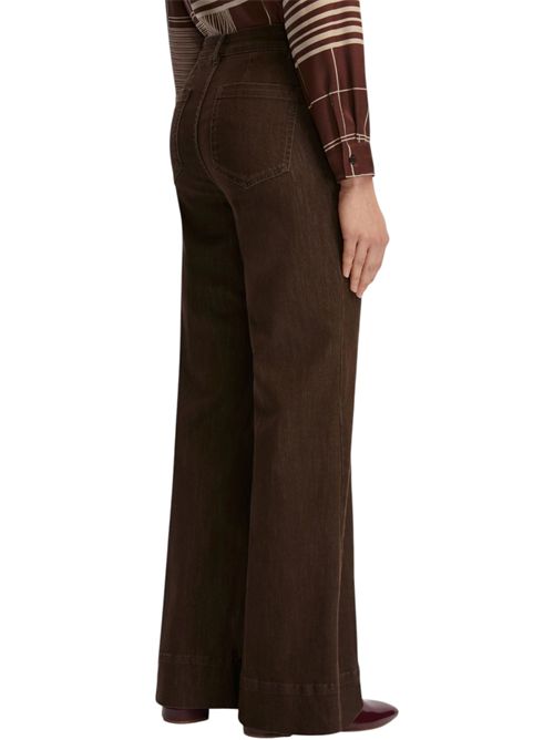 Pantalone slim flare ruspa EMME MARELLA | 2525136042003