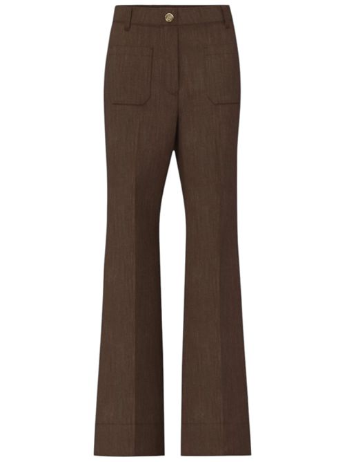 Pantalone slim flare ruspa EMME MARELLA | 2525136042003