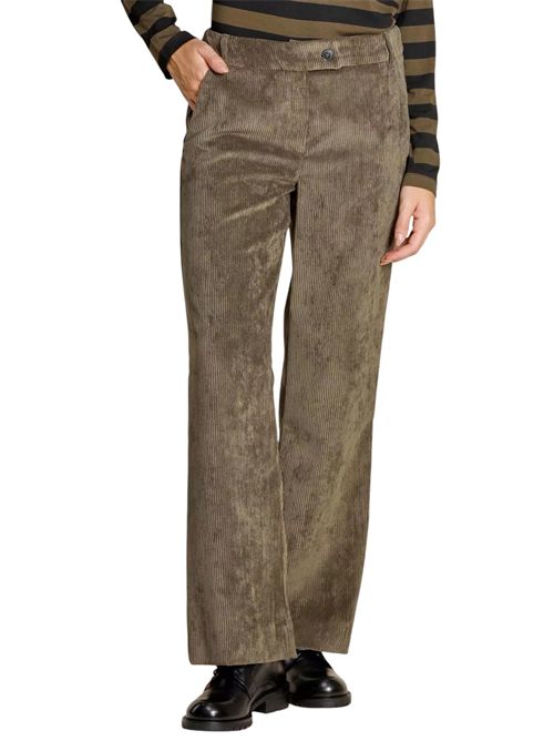 Pantalone dritto in velluto destino EMME MARELLA | 2525136052005