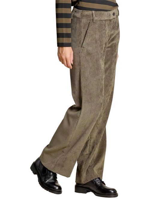 Pantalone dritto in velluto destino EMME MARELLA | 2525136052005