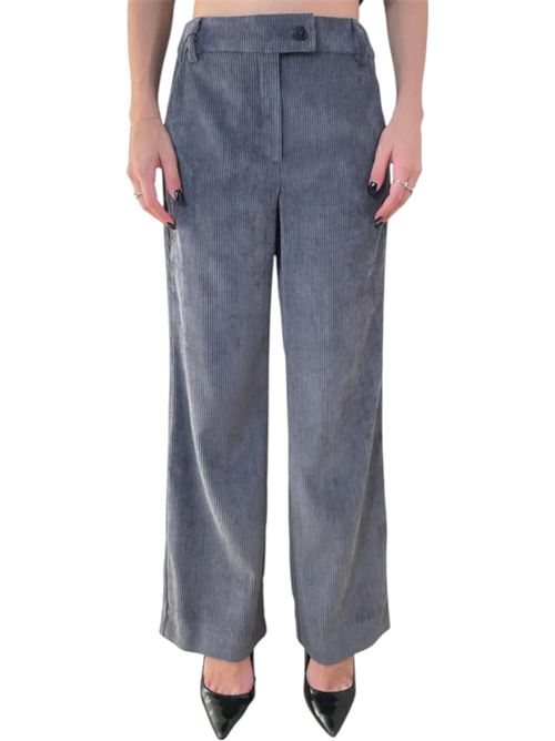 Pantalone dritto in velluto destino EMME MARELLA | 2525136052006