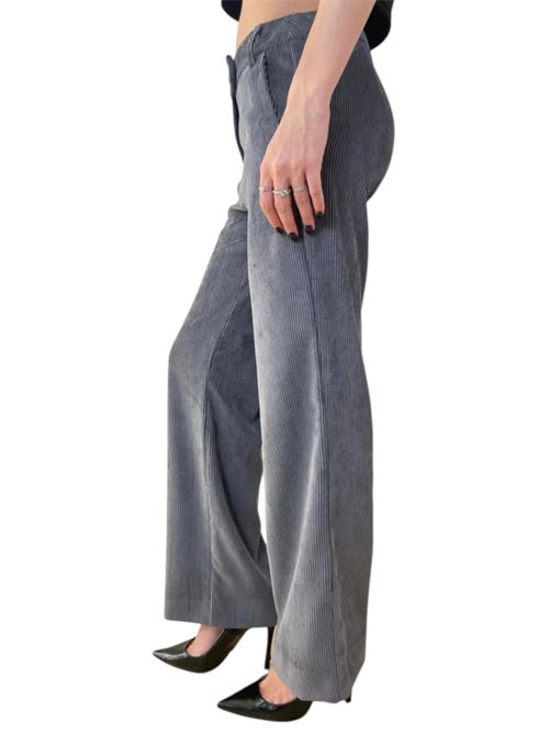 Pantalone dritto in velluto destino EMME MARELLA | 2525136052006
