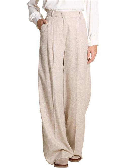Pantaloni in flanella odilia EMME MARELLA | 2525136102001