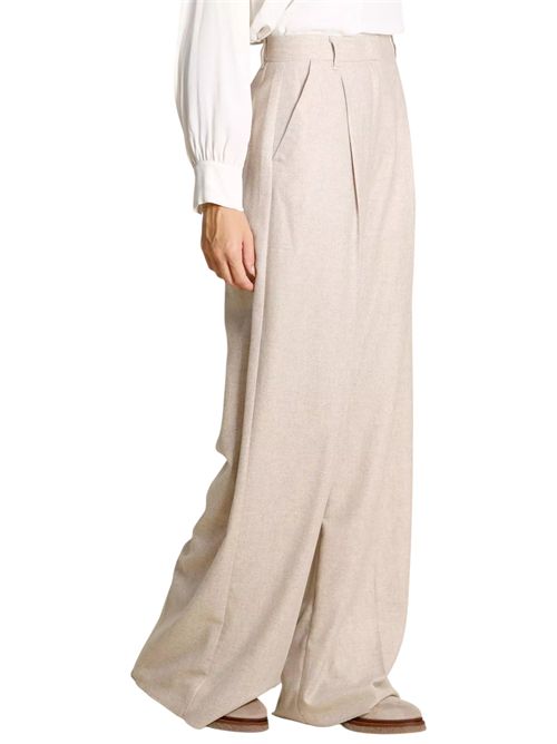 Pantaloni in flanella odilia EMME MARELLA | 2525136102001