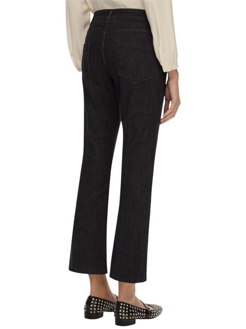 Pantalone flare in twill doria EMME MARELLA | 2525136152005