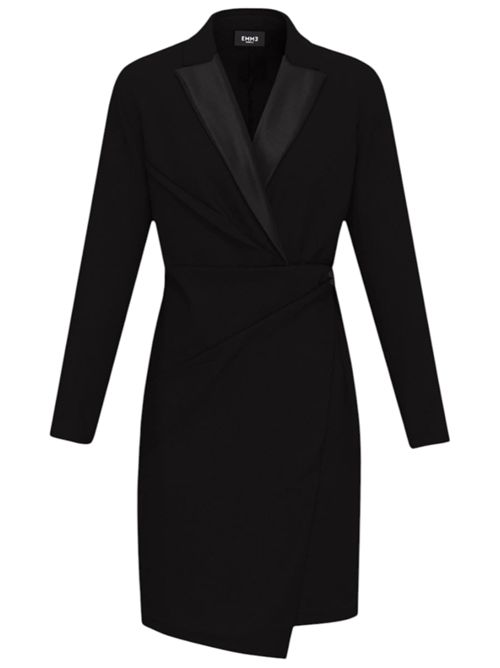 Abito incrociato in tessuto stretch wainer EMME MARELLA | 2525226052008