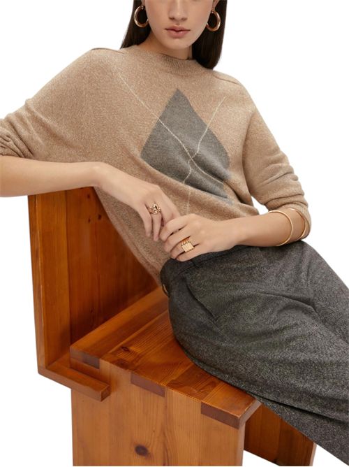 Maglia boxy con filo di lurex novella EMME MARELLA | 2525366062003