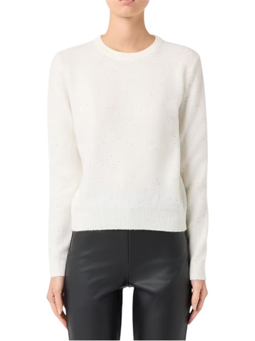 Maglia in filato comfy con paillette ruth EMME MARELLA | 2525366352001