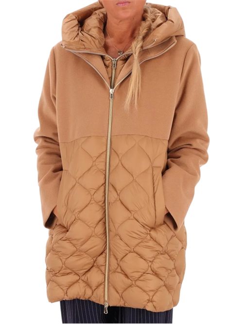 Piumino imbottito corto con dettagli trapuntati amore EMME MARELLA | 2525486092003