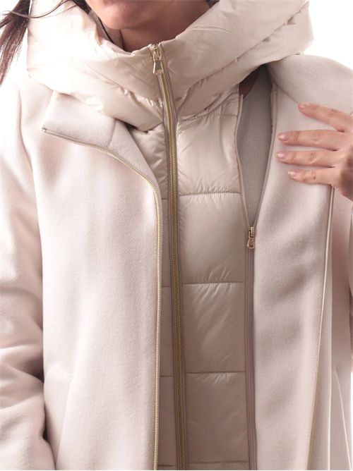 Giaccone imbottito in panno soft sorriso EMME MARELLA | 2525486182001