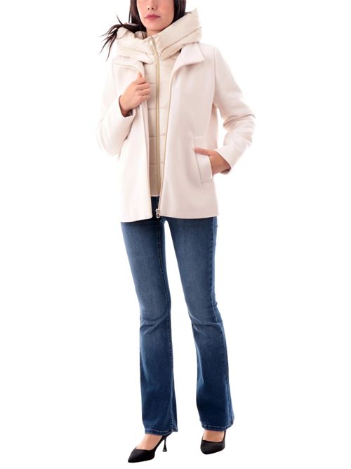 Giaccone imbottito in panno soft sorriso EMME MARELLA | 2525486182001