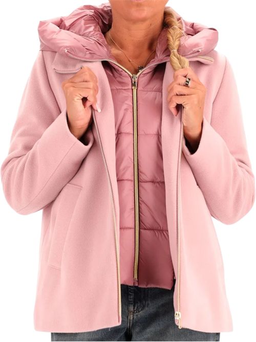 Giaccone imbottito in panno soft sorriso EMME MARELLA | 2525486182006