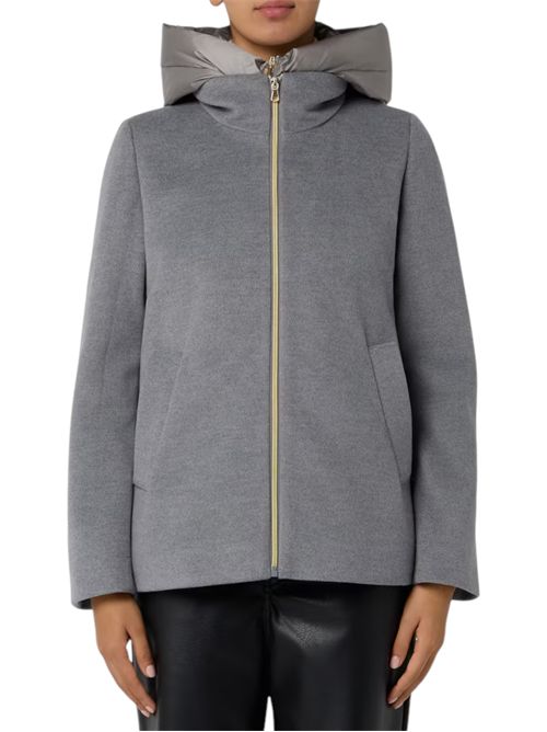 Giaccone imbottito in panno soft sorriso EMME MARELLA | 2525486182010