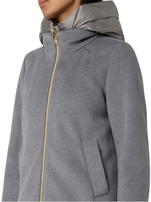 Giaccone imbottito in panno soft sorriso EMME MARELLA | 2525486182010