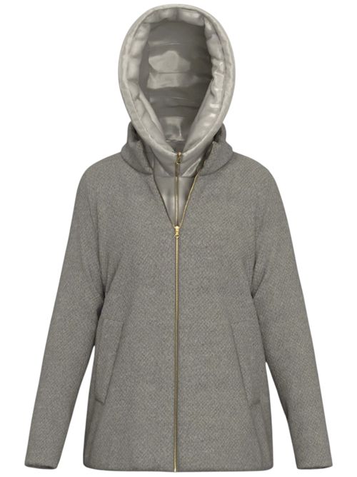 Giaccone imbottito in panno soft sorriso EMME MARELLA | 2525486182010